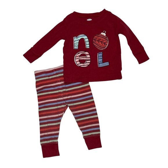 Baby Boy Clothes Lot 6 Pc Bundle Christmas Pajama Lumber Jack Pant Romper 6-12 M - Picture 3 of 6